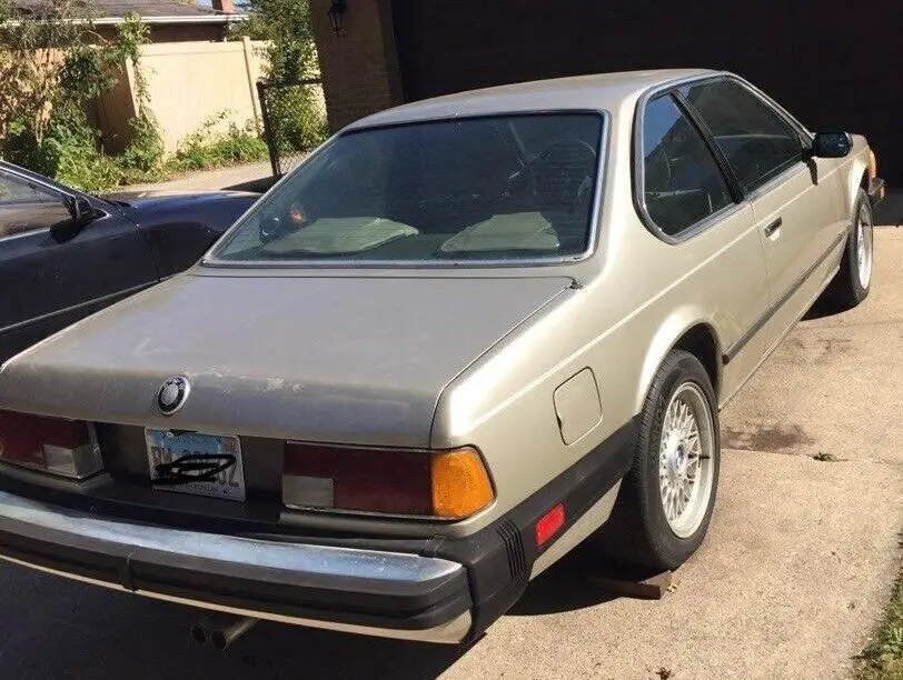1984 bmw 6-series brown csi