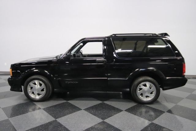 1992 gmc typhoon 40170 miles black suv 4.3 liter v6 4 speed automatic