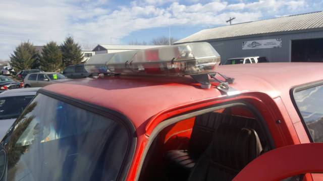 1984 chevy d10 k5 blazer "diesel" retired fire marshall truck
