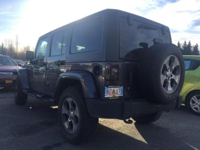 2017 jeep wrangler unlimited sahara 4x4 sahara 4dr suv for sale in anchorage, alaska