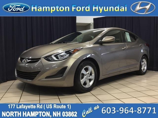 2014 hyundai elantra se se 4dr sedan 6a for sale in north hampton, new hampshire