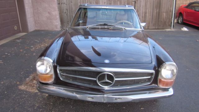1970 mercedes benz 280 sl convertible