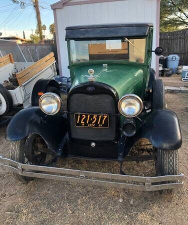 1929 ford model a pickup truck classic 3.3l 3 speed manual transmission 73k mile
