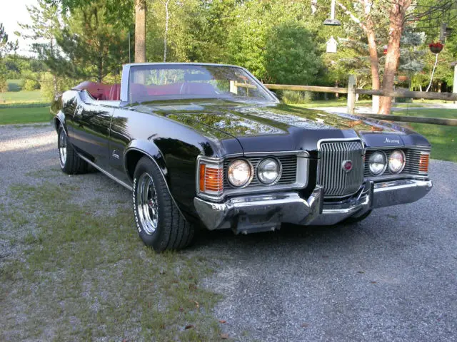black beauty!!...1971 mercury cougar xr7 convertible