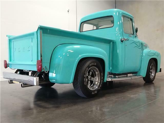 1956 ford 1/2 ton 351 cleveland v8 automatic pickup blue
