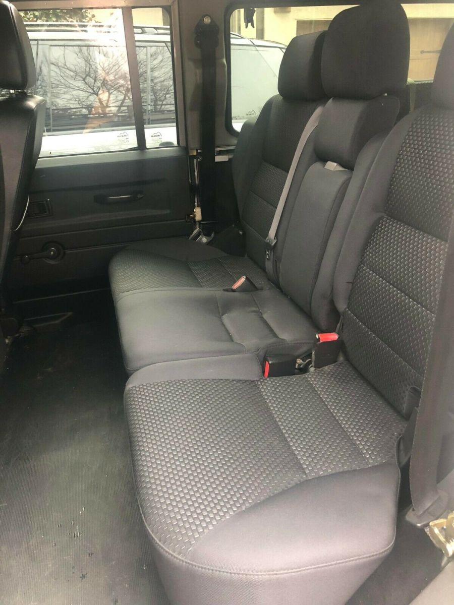 1990 gray land rover defender 110 *just completed $20k of upgrades