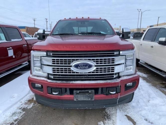 2017 ford f-350 super duty platinum 4x4 platinum 4dr crew cab 6.8 ft. sb srw pickup for sale in bonetraill, north dakota