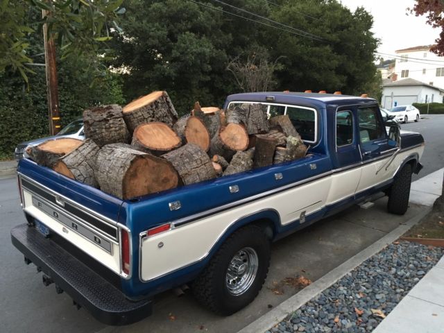 1979 ford f350 4x4 lariat supercab truck - original california survivor - rare!