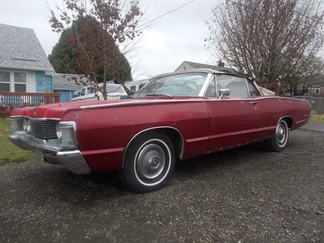 very rare '68 mercury monterey convertible project car package
