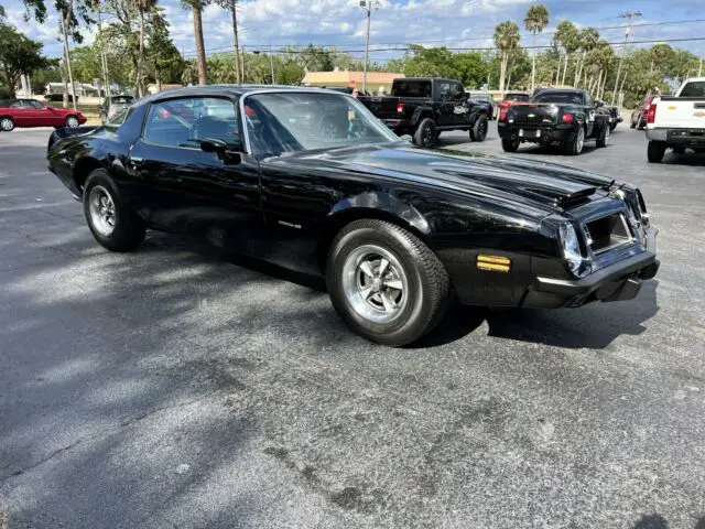 1975 pontiac firebird formula coupe black rwd automatic formula