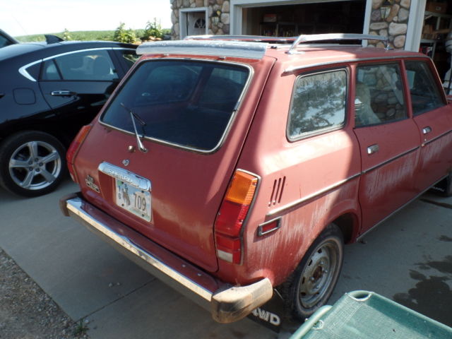 1979 subaru station wagon low miles