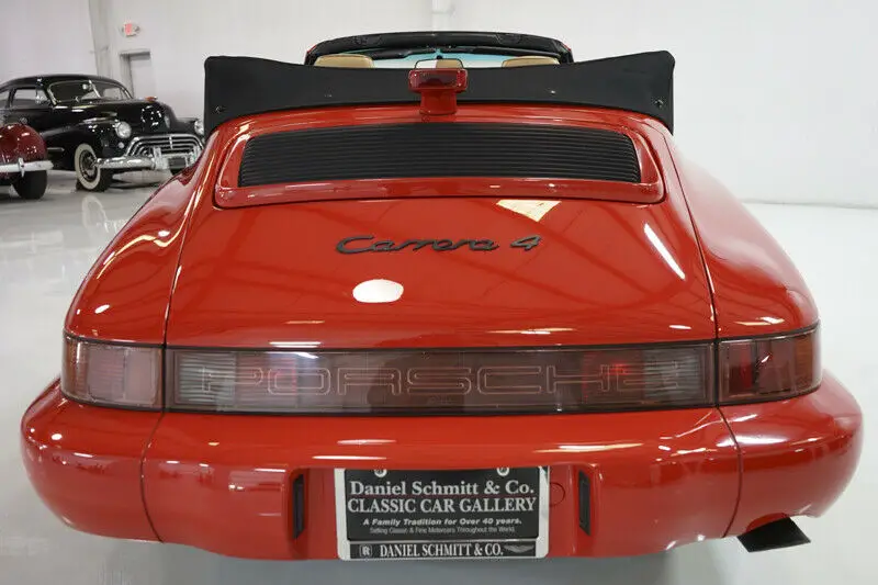 1991 porsche 911 carrera 4 cabriolet | virtually cannot be told from new!