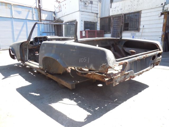 1968 mercedes-benz 280sl project car for restoration 113 280 sl mercedes