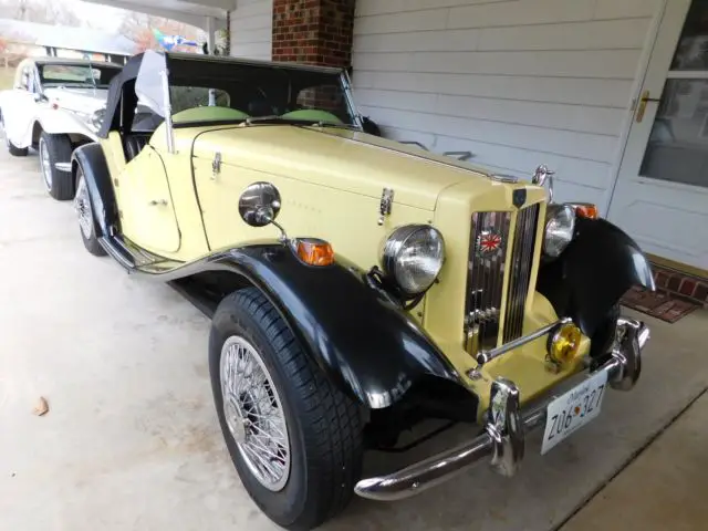 1952 mg td replica roadster