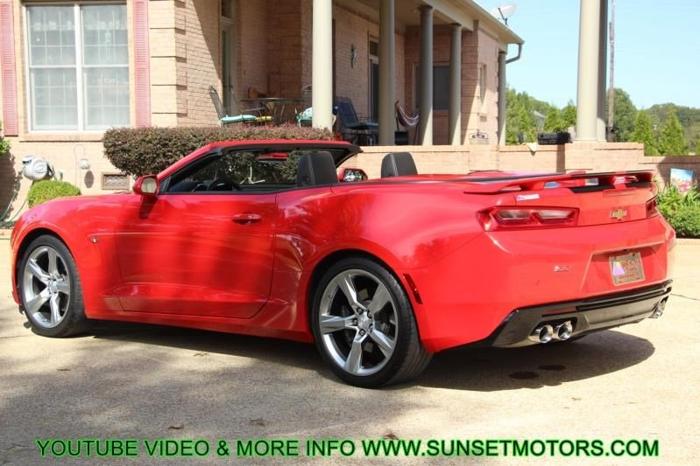 used 2016 chevrolet camaro ss convertible milan, tn 38358 for sale in milan, tennessee