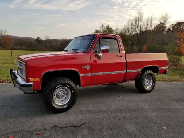 1987 chevrolet silverado, 1500, 4x4, k10, v10