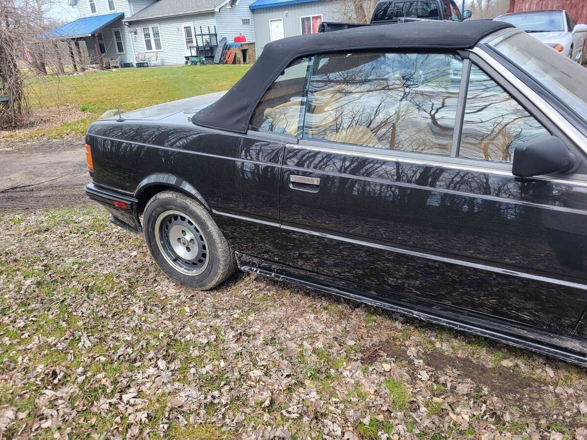 1987 maserati spyder convertible black