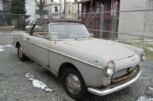 peugeot 404 cabriolet 1966 very rare pinifarina project, don't miss!!!!