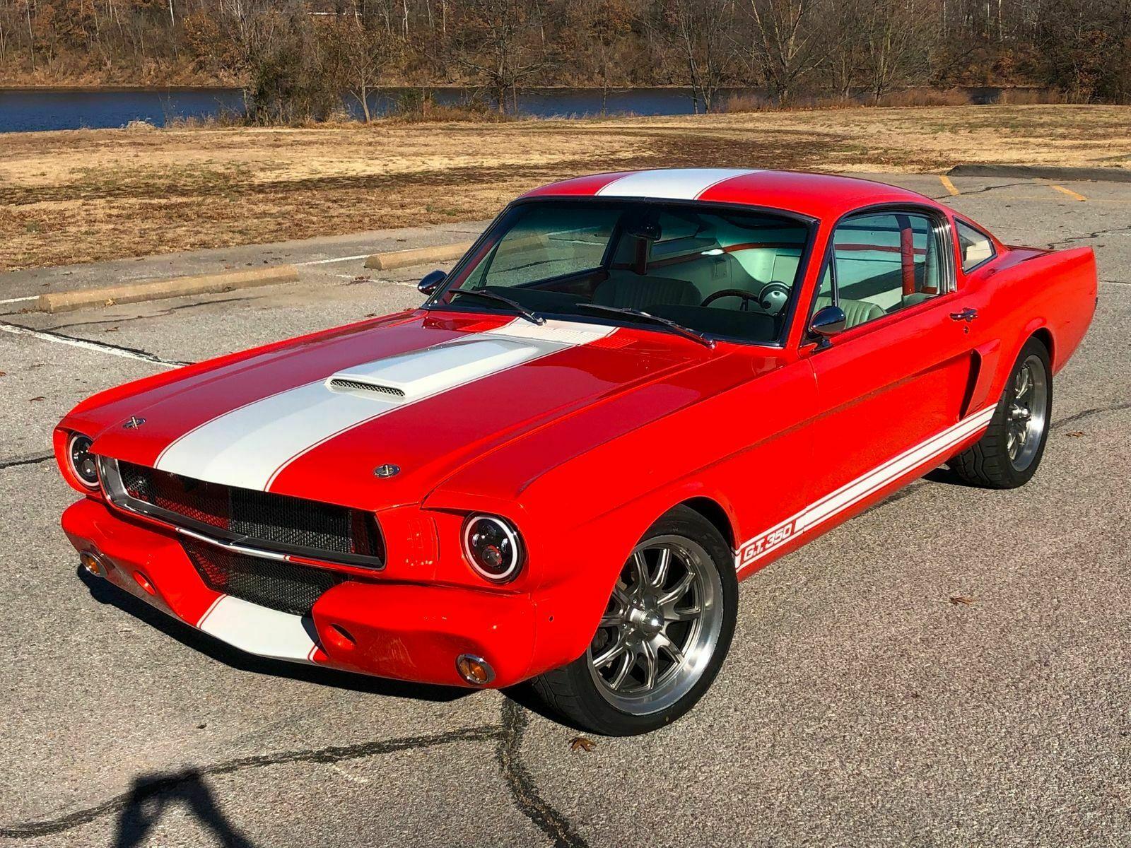 1965 ford mustang fastback shelby gt350 rotisserie restored