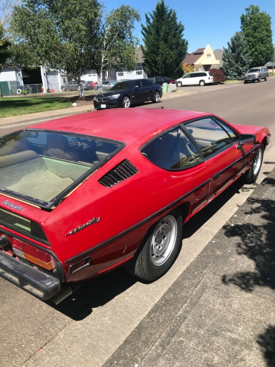 1978 lamborghini espada , mechanically restored , 16k mikes ,5 spd, great driver