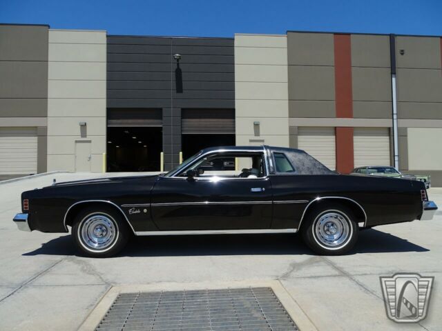 black 1977 chrysler cordoba v-8 big block 3 speed auto available now!