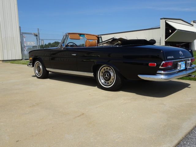 1968 mercedes benz 280 se 2 door convertible