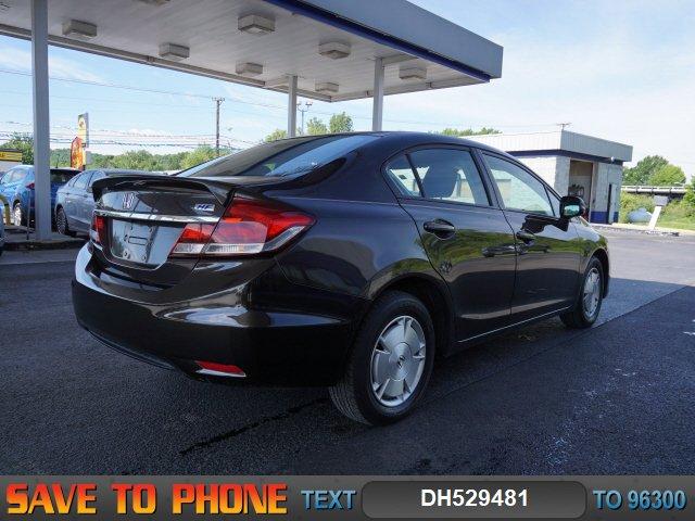 used 2013 honda civic hf sedan beckley, wv 25801 for sale in beckley, west virginia