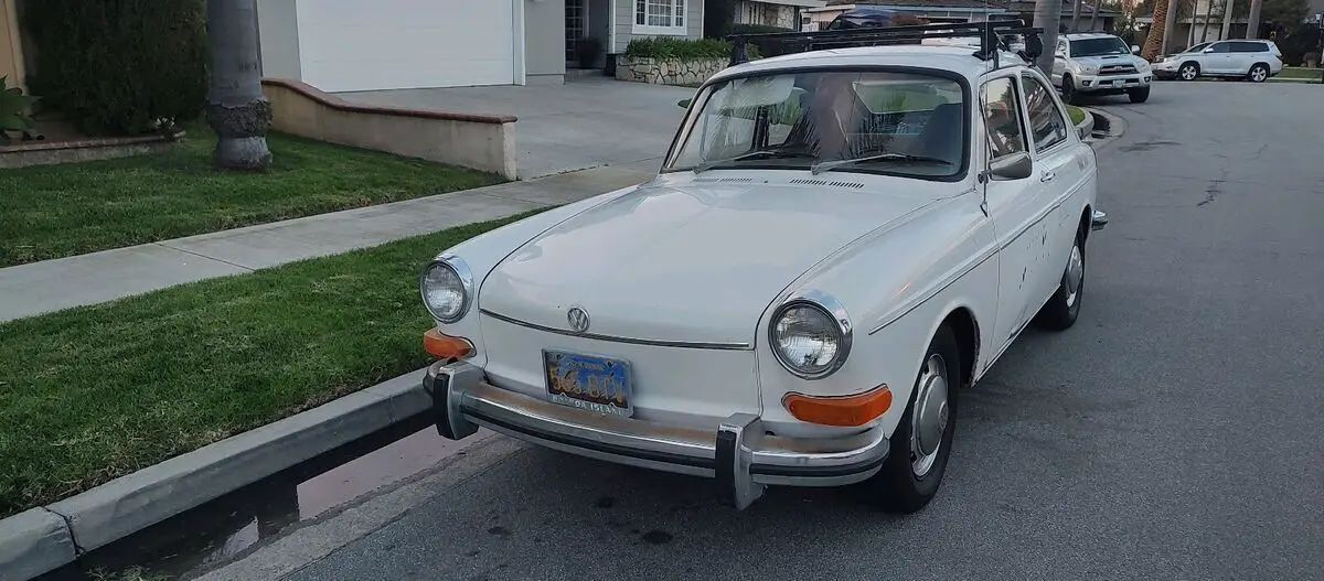 1970 volkswagen 1600 fastback white