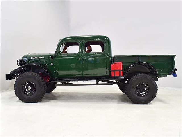 1947 dodge power wagon wdx quad cab 5053 miles seawolf submarine green 3.9 lit