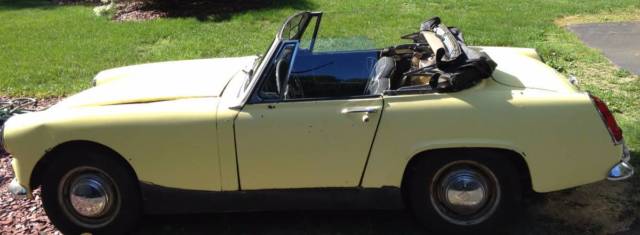 1968 austin healey sprite 24,552 miles with nh title