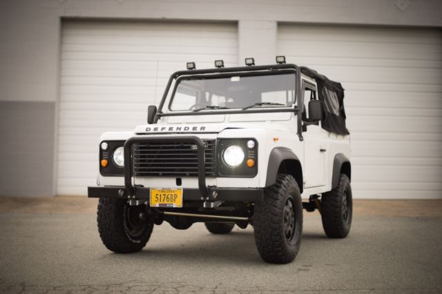 defender 90 soft top with auto gems v8 rebuilt on galvanized frame!