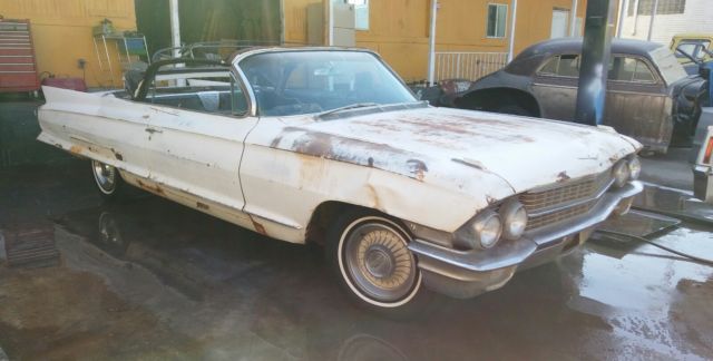 1962 cadillac convertible * california solid barnfind * like 1961 1963 1964