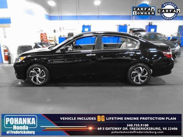 used 2017 honda accord lx sedan fredericksburg, va 22406 for sale in fredericksburg, virginia