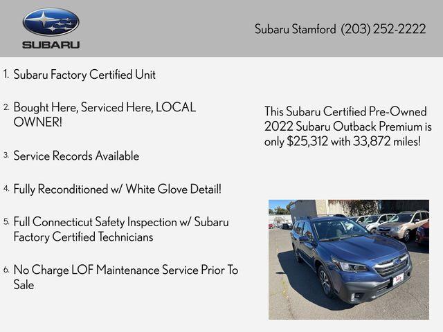 2022 subaru outback premium