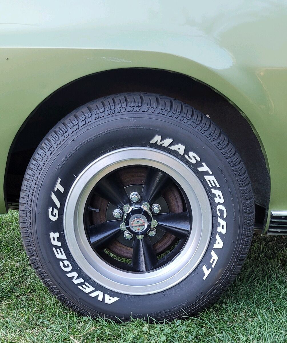 1968 amc amx coupe green rwd automatic base