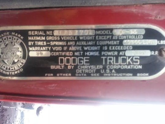 1946 dodge truck pickup ratrod custom semi 40,41,42,43,44,45,57,58