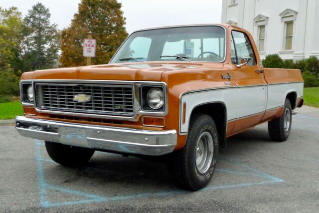 1973 chevrolet c-10 cheyenne - world class original paint survivor - 454 engine