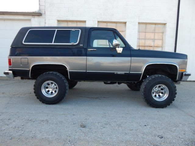 1989 chevrolet k5 blazer, fuel injected 350, lifted, 4x4, 1 owner, rust free!