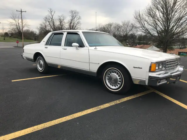 1984 chevrolet caprice classic 37k original miles mint int. ride like a dream