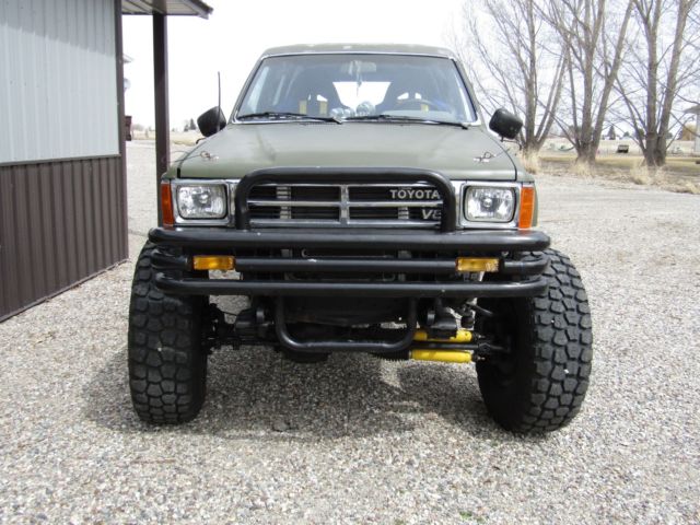 500 hp toyota 4runner 4x4 chevy 350 motor-auto - 3/4 ton chevrolet axles-awesome