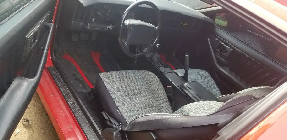 1991 chevrolet camaro coupe red rwd manual z28