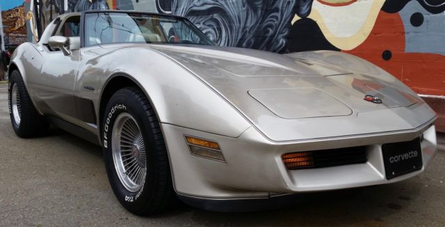 1982 corvette collector edition survivor - all paperwork from new