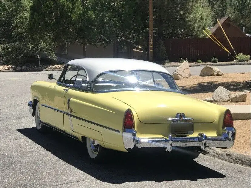 1953 lincoln capri 3 automatic rwd coker tires white leather seats