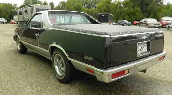 1987 chevrolet el camino - 31,000 actual miles, mint, rally wheels