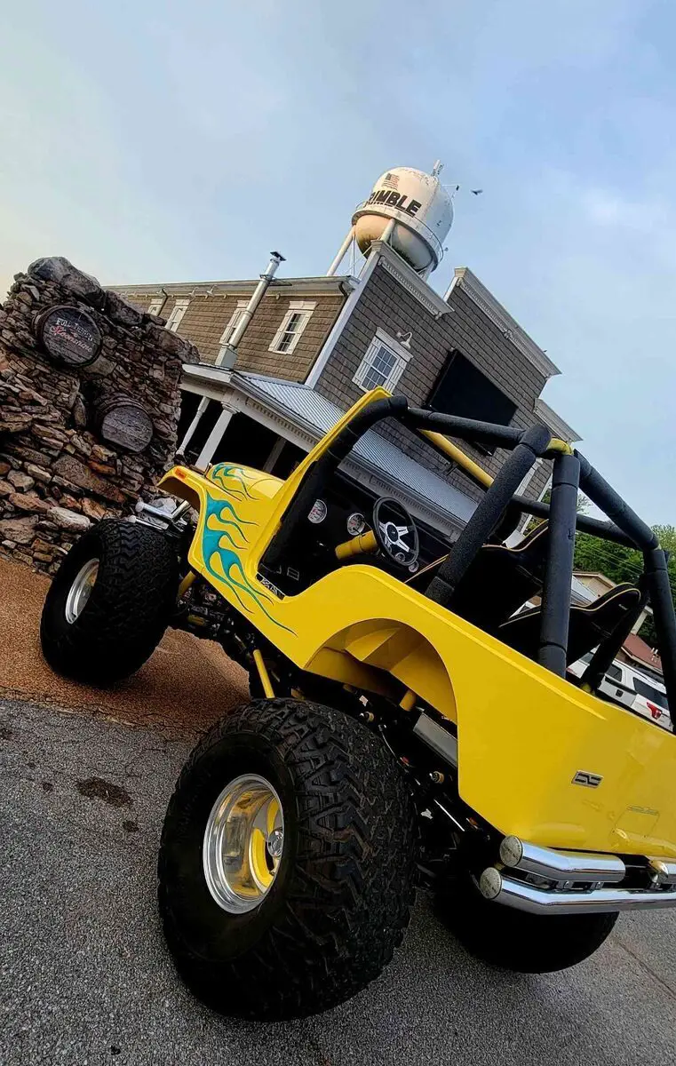1966 jeep cj-5 convertible yellow
