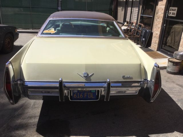 no reserve, 1972 cadillac coupe deville