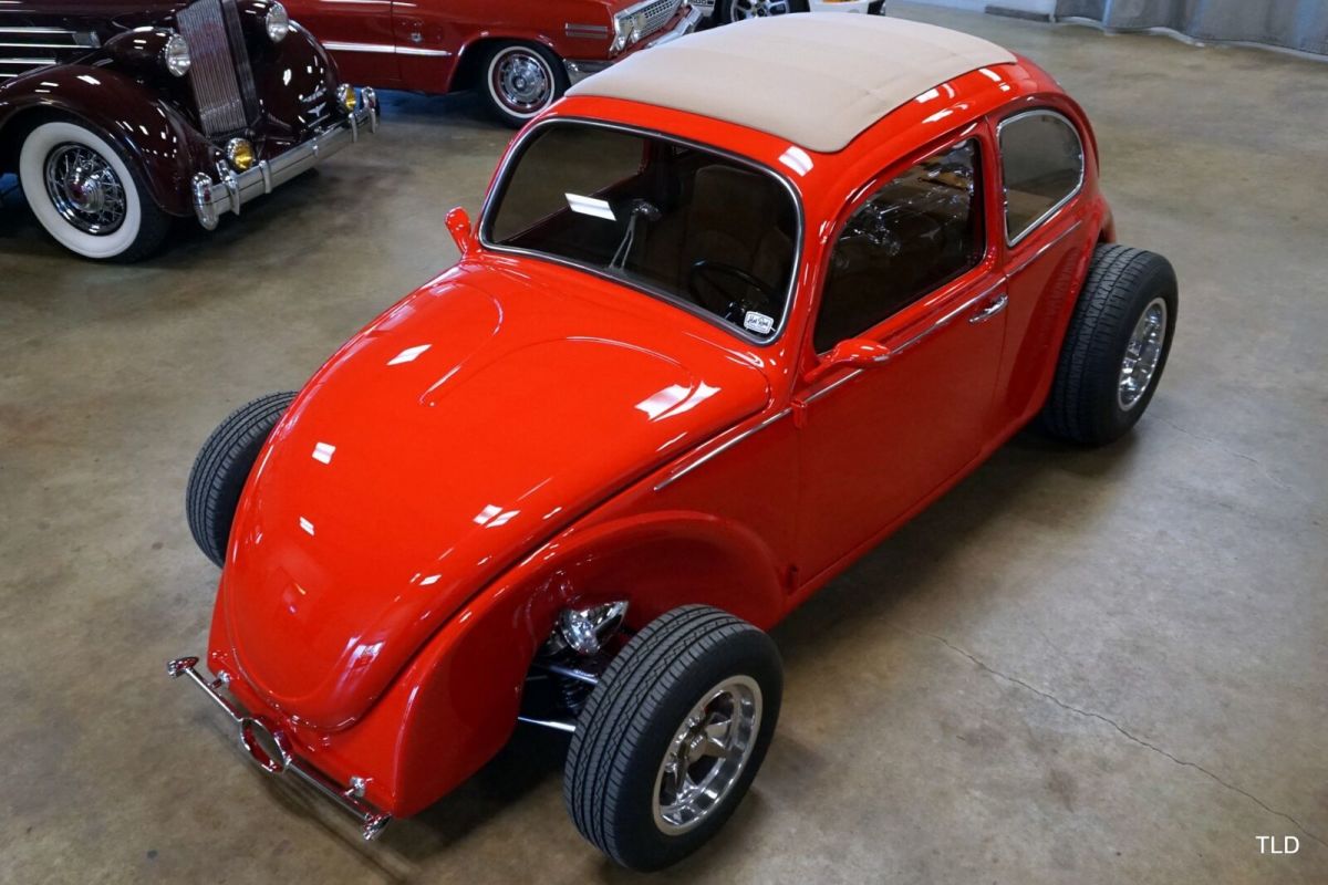 1967 volkswagen beetle v-rod, red with 3409 miles available now!
