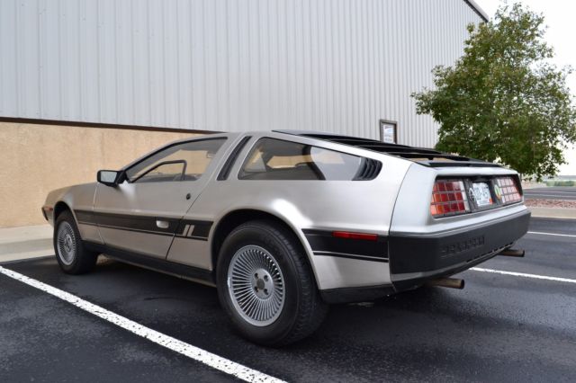 1981 delorean dmc-12, vin #1410, low miles, runs great, excellent original stock