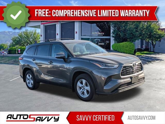 2021 toyota highlander l