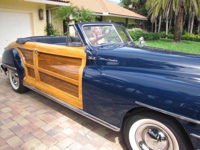 chrysler town and country convertible - exquisite - restored to a high level